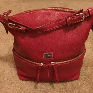 Red Dooney Bourke shoulder purse